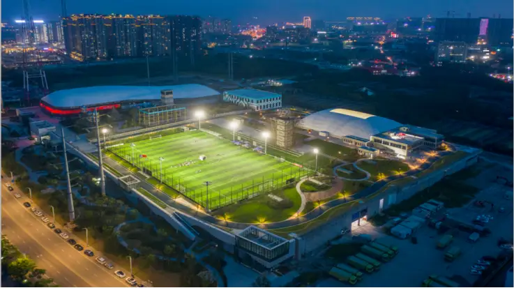 拓佳YX51-250-750樓承板中標(biāo)溫州中體冰雪城體育中心項目